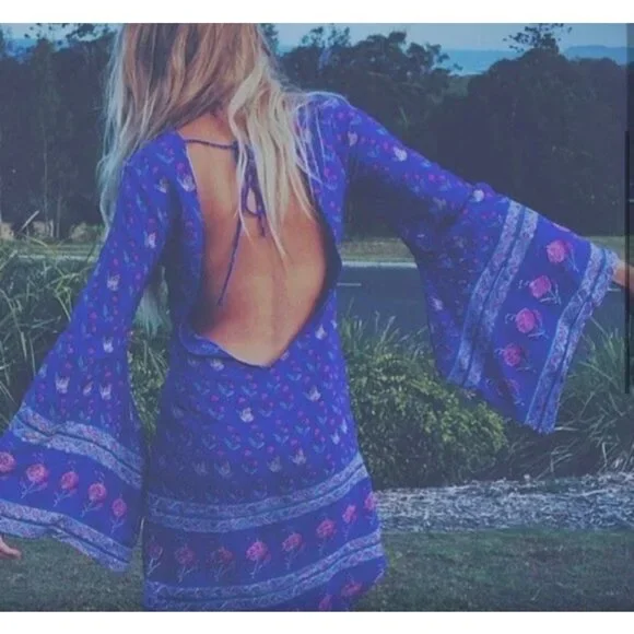 Spell Bohemian Royale Empress Gown -  S (as is condition) - Picture 3 of 16